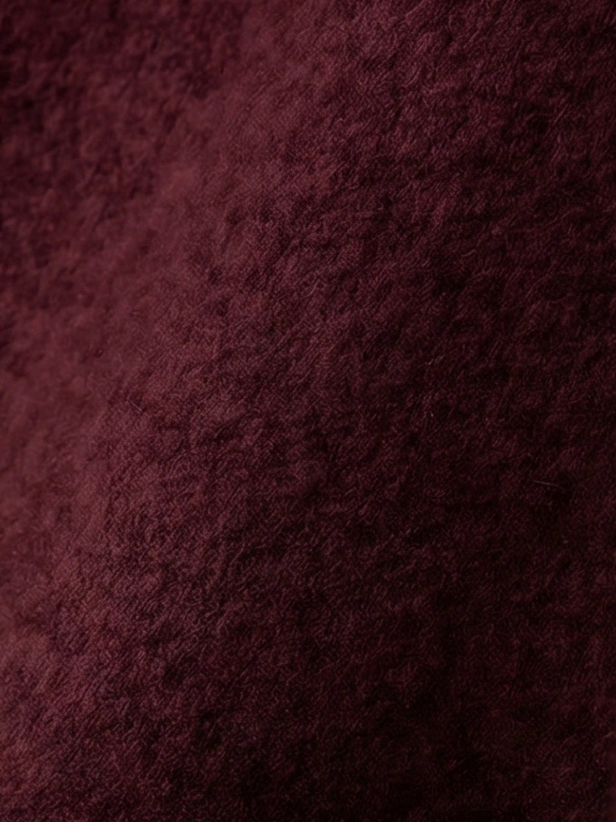 Women's Button-Front Knitted Cardigan, Relaxed Fit in Burgundy